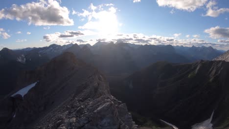 View-Point-From-On-Top-Of-Smutwood-Peak-In-Kananaskis-Country
