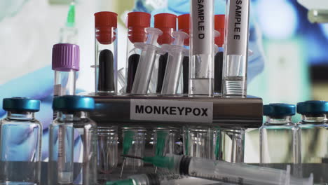 Monkeypox-Test-Tube-Samples-Being-Removed-From-Rack
