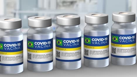 3D-Brazilian-vaccine-is-on-a-production-line-on-a-laboratory-table-all-the-vaccines-are-labeled-with-a-blue-and-yellow-label-and-with-the-flag-of-the-country-on-it-brazil-is-on-way-to-mass-vaccination