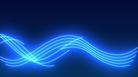 Elegant-light-swirling-across-the-screen-on-blue
