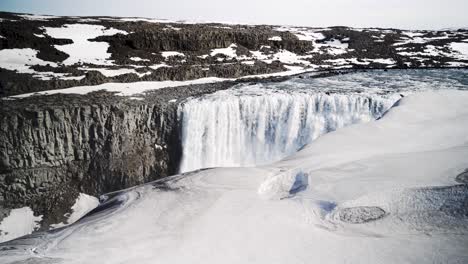 Huge-waterfall-Dettifoss-in-North-East-Iceland