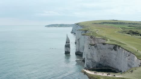 Drone-shot-over-white-chalk-cliffs-in-the-south-of-England