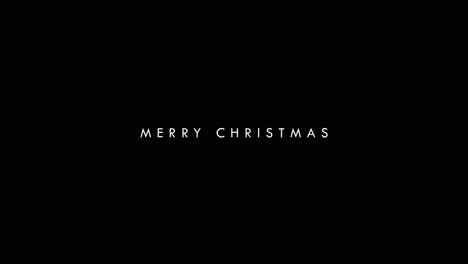 Stylish-Merry-Christmas,-animated-text---animation-motion-graphics-replacable-black-background