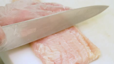 Weißfischfleisch-Wird-Vom-Küchenchef-Zubereitet