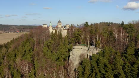 Castle-Forest-Rock-in-Poland