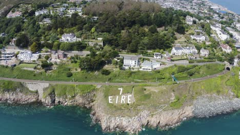 Aerial-view-of-the-7-Eire-located-in-Dalkey