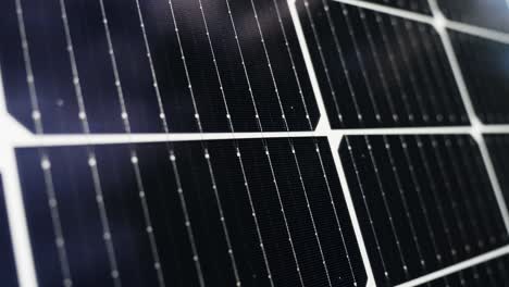 Primer-Plano-Del-Panel-Solar,-Fondo-Tecnológico-Para-Anuncios-Comerciales