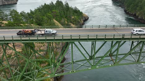 Aerial-view-pulling-away-from-the-bridge-at-Deception-Pass-State-Park