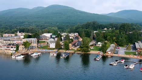 Drone-view-of-Lake-George-and-Adirondack