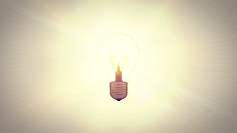 Light-bulb-is-switched-on
