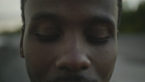 Close-up-of-an-African-American-mans-eyes