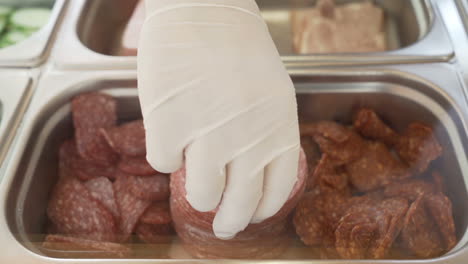 Premium Photo  Raw meat sliced in container