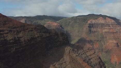 Revealing-shot-of-Water-Fall-in-Waimea-Canyon-Kauai