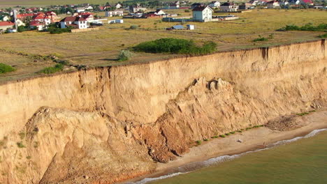 A-wonderful-landslide-bluff-on-the-seashore