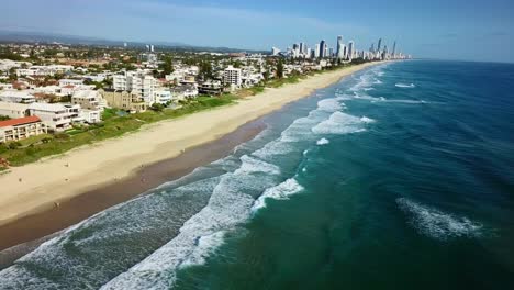 Panoramic-view-of-Surfers-Paradise-from-the-drone-point-of-view