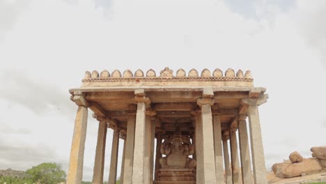 Pan-View-of-Sasivekalu-Ganesha-temple-at-Hampi