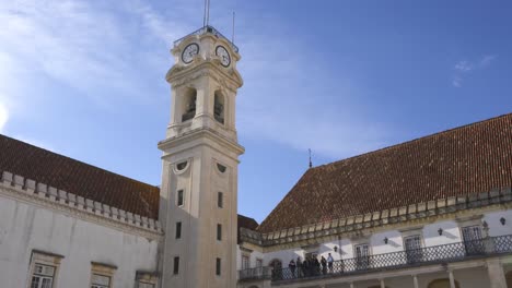 Universitätsturm-Von-Coimbra-In-Portugal