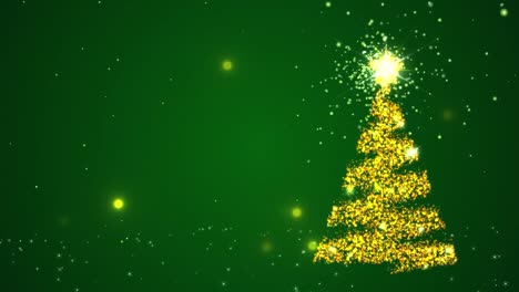 Fröhlicher-Weihnachtsbaum-Bewegungshintergrund