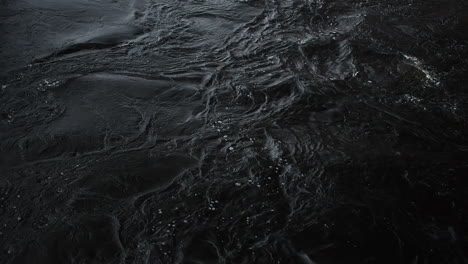 River-flow-with-dark-water.-Flood