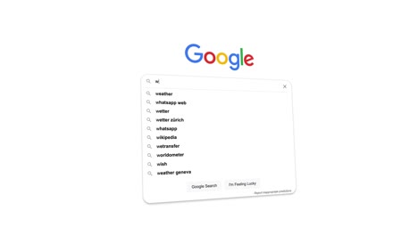 Searching-"world-war"-on-Google-search-bar