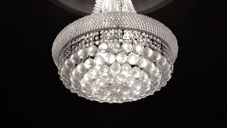 Elegant-chandelier-it-the-center-piece-of-the-reception-ball-room-at-Orchard-View-Wedding-Center-in-Ottawa,-Ontario
