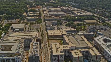 Atlanta-Georgia-Aerial-v702-birdseye-shot-of-buildings-and-freeway-in-Reynoldstown-district---DJI-Inspire-2,-X7,-6k---August-2020