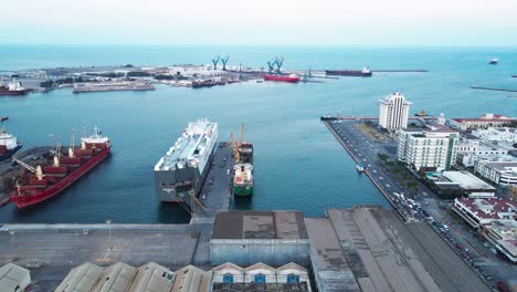 Der-Wichtigste-Hafen-Von-Veracruz-In-Mexiko