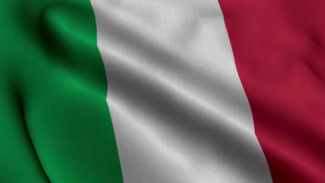 Italien-Satin-Flagge