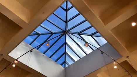 Darioush-Winery-Bright-Summer-Indoors-Rhomb-Ceiling-Panning-in-Napa,-California