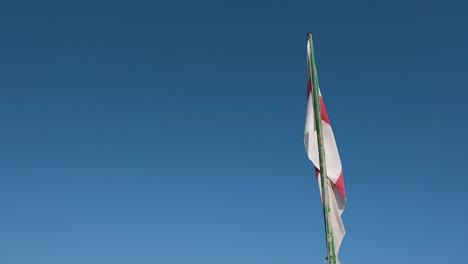 Bandera-De-Genova-Ondeando-Al-Viento