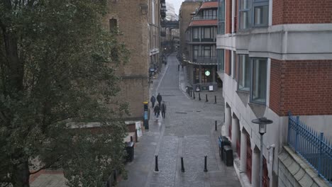 quiet-Shad-Thames-walkway-London-from-above