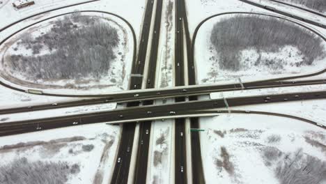 Fix-views-on-a-Higway-in-winter