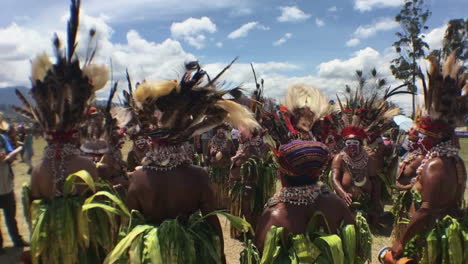 Grupo-Pf-Aborigen-En-El-Show-De-Goroka-En-Papúa-Nueva-Guinea