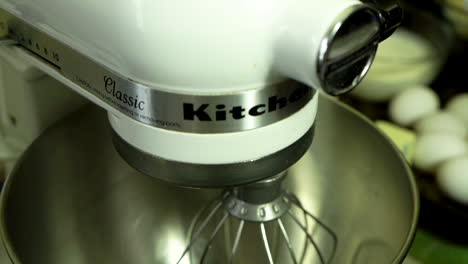 Closeup-of-a-Kitchenaid-mixer