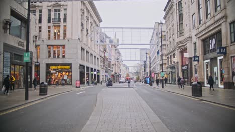 Oxford-street-London-on-a-quiet-day-from-the-middle-of-the-street