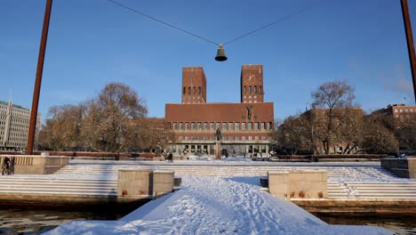 Oslo-City-Hall-Winter-time-2022