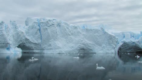 Icebergs-floating-in-the-sea