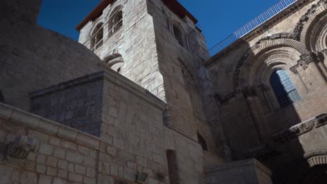 exterior-shot-of-the-Church-of-the-Holy-Sepulchre-in-Jerusalem-Israel