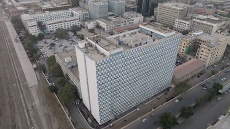 Aerial-View-Of-Ufone-Call-Centre-In-Karachi