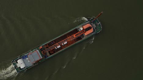 Aerial-top-view-of-Werkendam-Van-Oord-powered-by-Liquified-Natural-Gas