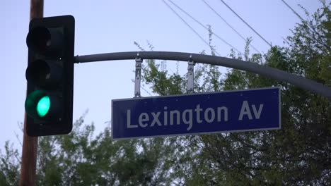 Lexington-Avenue-Straßenschild---La