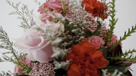 Slow-motion-footage-featuring-gimbal-push-and-spin-with-Floral-Arrangement
