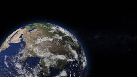 Realistic-earth-planet-sphere-globe-rotating