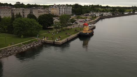 aerial-Theodore-TOO-Tugboat-arrives-at-the-great-lakes