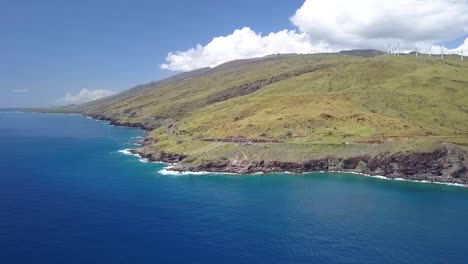 Maui-Coastline-Hawaiian-Islands-Drone