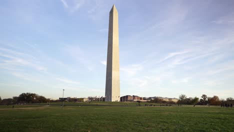Washington-Monument,-Obelisk-memorial-symbol-of-Geoge-Washinton