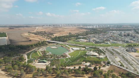 Artificial-Lake-At-Netivot-City-Israel