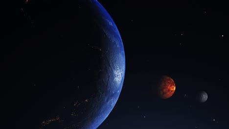 4k-solar-system-planet--in-the-space