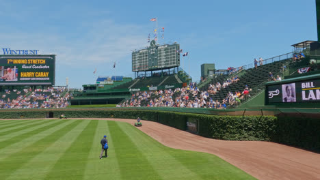 Panning-Shot-of-Wrigley-Field-before-the-game-on-a-hot-summer-afternoon
