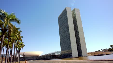 The-towers-of-Brazil's-National-Congress-at-the-Three-Powers-Plaza